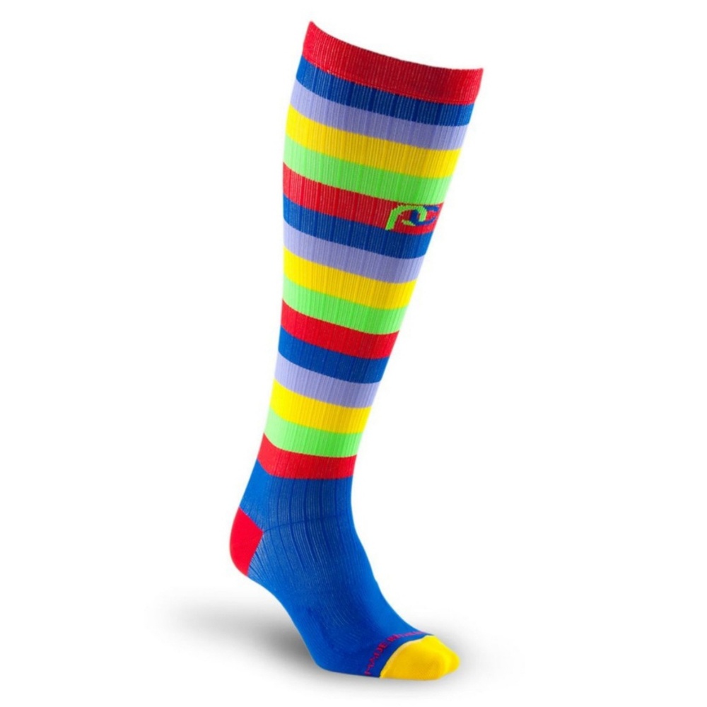 Pro Compression Marathon Socks Multi Stripe - image 4